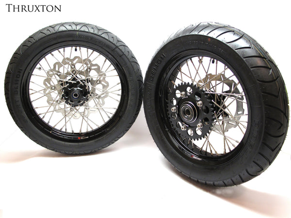 40 Spoke Alloy Street Stock Kit - Stage 2 - Any Size, Any Custom Finish with Tires of your choice! Deposit.