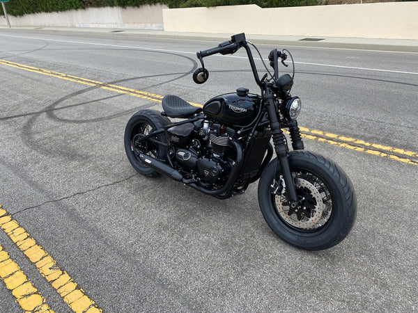 Bobber Black 40 Spoke Alloy Wheel Kit Stage 2 - Canyon Motorcycles