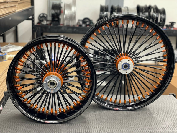 Fatspoke Billet Profile Wheel Kit- Stage 1 - Any Size, Any Custom Finish with Tires of your choice! Deposit.