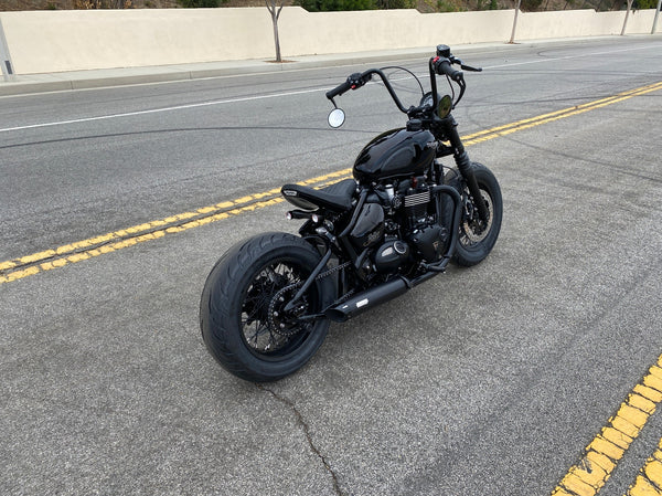 Bobber Black 40 Spoke Alloy Wheel Kit Stage 2 - Canyon Motorcycles