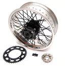 40 Spoke Alloy Stage 1 - Satin Black & Polished - Deposit-2